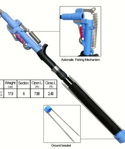 Automatic Fishing Rod Telescopic Fishing Pole