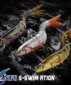 Multi-Jointed Swimbait Crank Bait