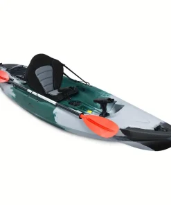 Multigot Single Sit-on-Top Fishing Kayak Single Kayak Boat W/Fishing rod holders & Paddle