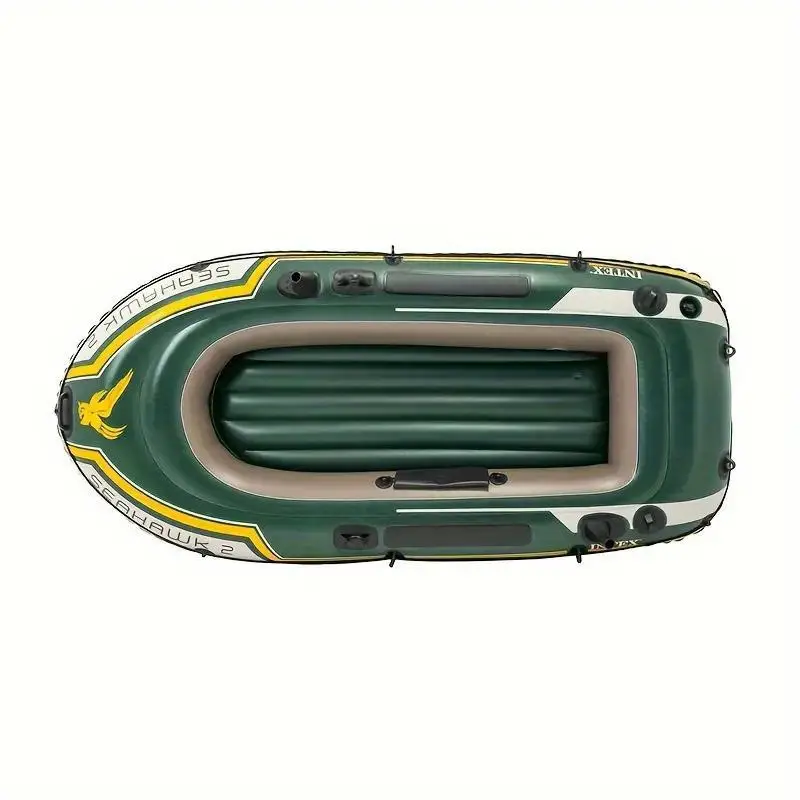 Dual-Person Inflatable Fishing Boat with Skeg-Rudder - Image 3