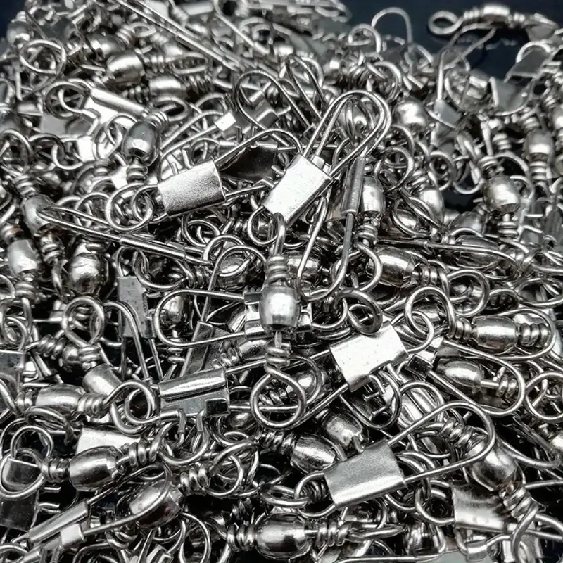 100pcs Fishing Snap Locks, B-Type Quick Connectors