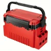 Plastic Portable Tackle Box, Large Capacity Lure Box