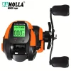 New Big Led Screen Electronic Baitcasting Fishing Reel