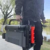 2.91-Gallon Tackle Box with 2 Rod Holders And 2 Cup Holders