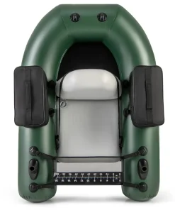 MULTIGOT Inflatable Fishing Float Tube w/ Fish Ruler Angling Base 2 Storage Pockets Pump