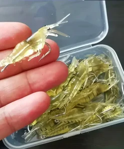 Goture Luminous Soft Shrimp Fishing Lures Set