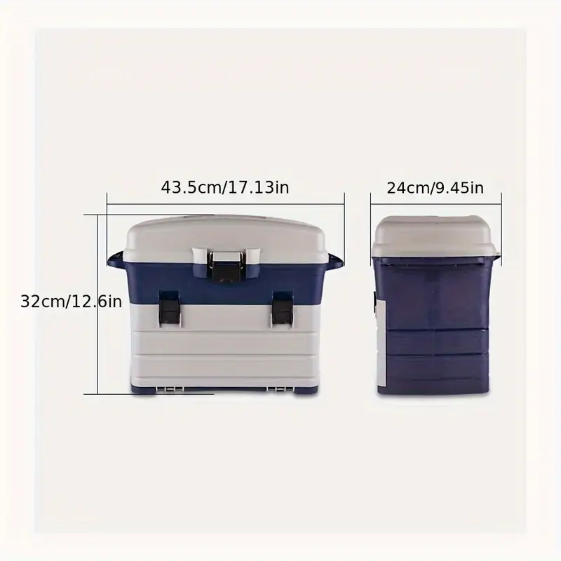 Large Lure Fishing Tool Box - Image 2