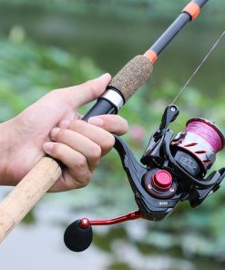Portable fishing tackle