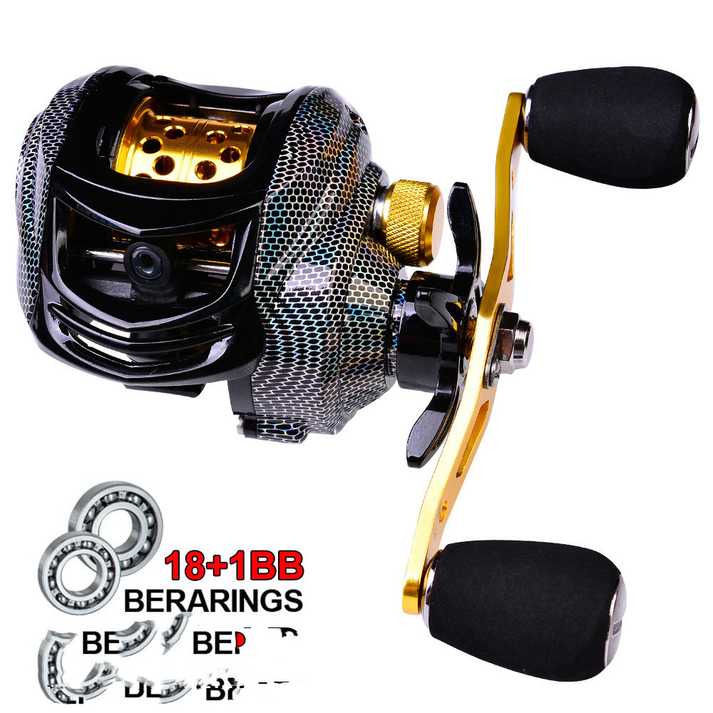 Metal Spool Baitcasting Fishing Reel 10KG Max Drag - Image 4