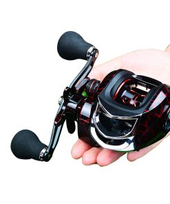 Metal wire cup fishing reel