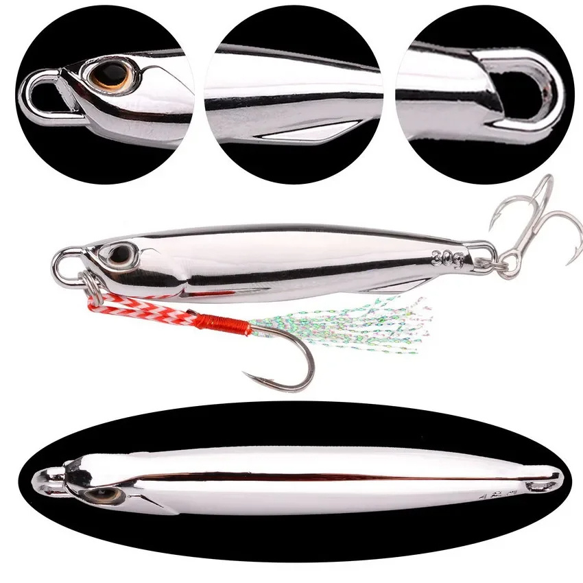 15g Plating Silvery Metal Sea Fishing Bait - Image 2