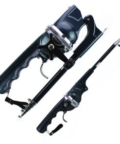 Foldable fishing rod portable pocket throwing rod