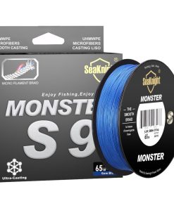 Wear resistant lua braided fishing line