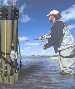 Fishing Rod Fishing Gear Cylindrical Fishing Bag