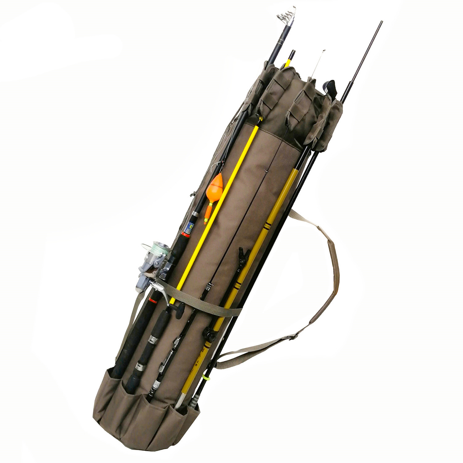 Fishing Rod Fishing Gear Cylindrical Fishing Bag - Image 6