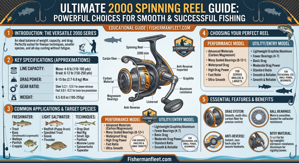 2000 Spinning Reel