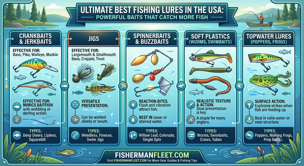 Best Fishing Lures in the USA